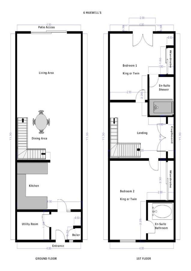 Mains Of Taymouth Country Estate 5* Maxwell Villas 肯莫尔 外观 照片