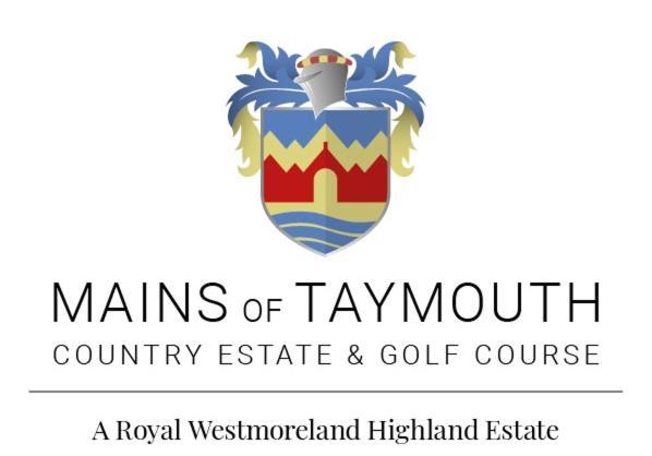 Mains Of Taymouth Country Estate 5* Maxwell Villas 肯莫尔 外观 照片